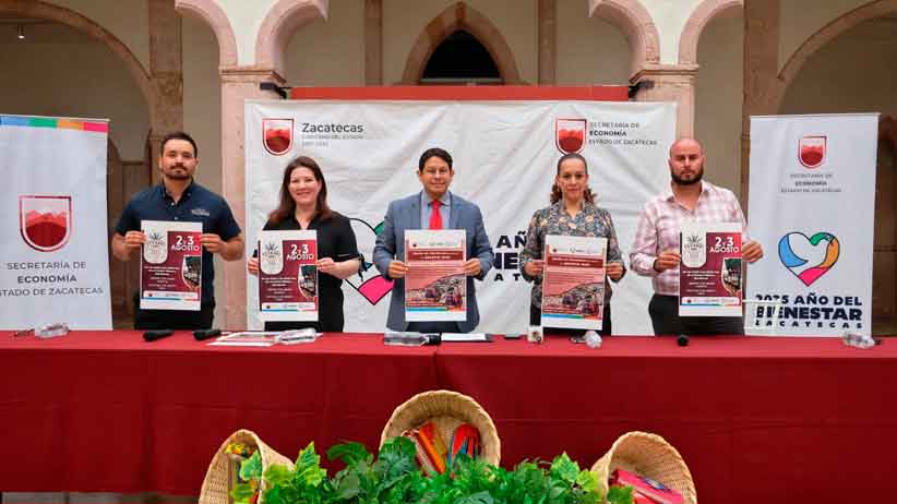 Anuncia Gobierno de Zacatecas Festival del Vino y Mezcal 2025 “De la raíz a la copa”