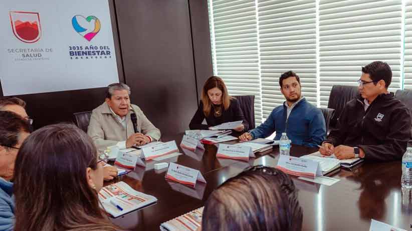 Encabeza Gobernador David Monreal Ávila Reunión de la Honorable Junta de Gobierno de los Servicios de Salud