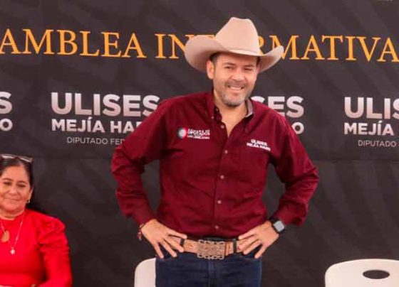 Ulises Mejía un trabajo cercano, 221 asambleas informativas