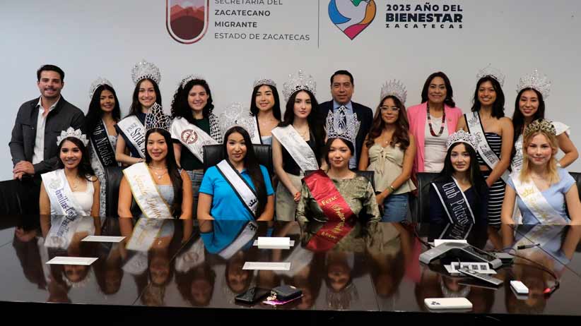 Hijas de zacatecanos radicados en Estados Unidos y México inician viaje Jóvenes Acercándose a su Cultura 2025