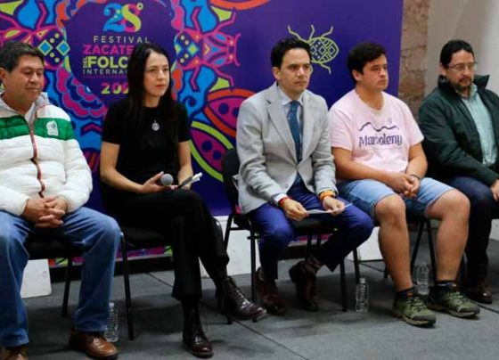 Reafirma Zacatecas su compromiso con la cultura, en el arranque del Festival del Folclor Internacional 2025