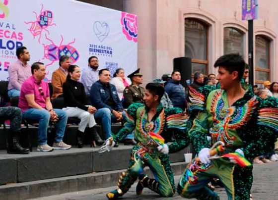 Zacatecas se viste de color y tradición con la inauguración del 28 Festival Zacatecas del Folclor Internacional