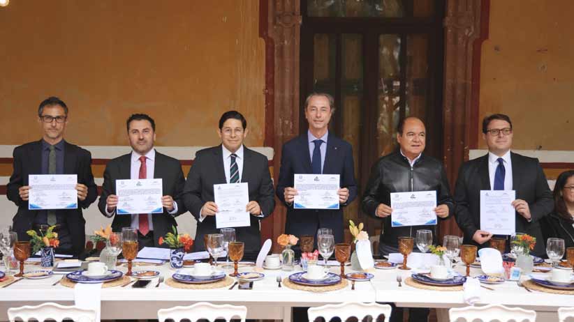 Estrecha lazos Gobierno de Zacatecas con Cámara de Comercio Italiana y Canaco Servytur