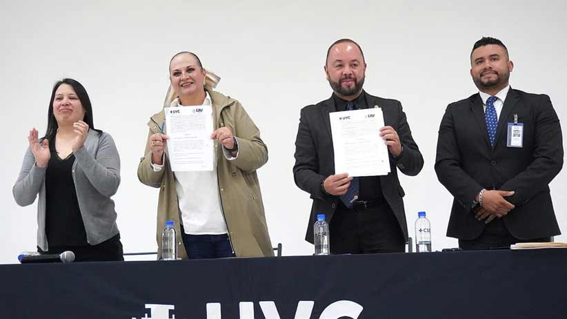 La LXV Legislatura y la Universidad de la Vera-Cruz firman convenio para acercar a los jóvenes a la vida legislativa