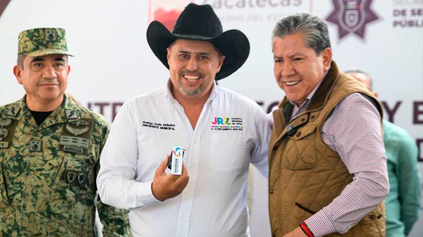 Dignifica Gobernador David Monreal con equipamiento y apoyos por más de 33 mdp a corporaciones de seguridad de región suroeste