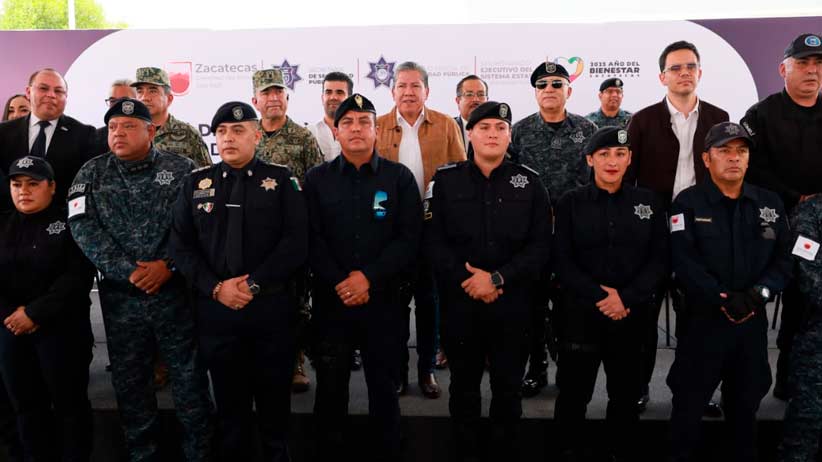 Entrega Gobernador David Monreal a región centro inversión de 133 mdp en patrullas, equipo e infraestructura