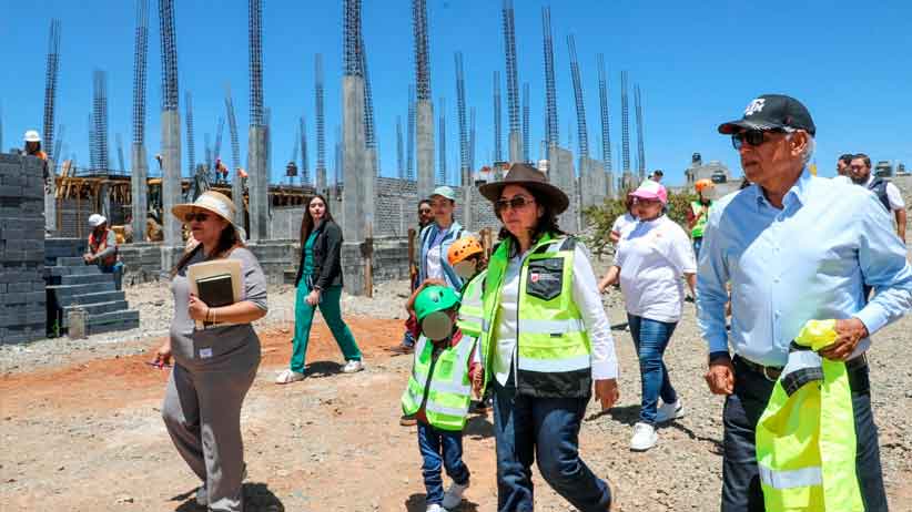 Niñas y niños de Casa Cuna “Plácido Domingo” visitan la obra de la nueva Casa Cuna “Semillitas”