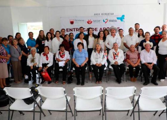 Inaugura Gobierno de Zacatecas espacios para el bienestar de adultos mayores y niñas y niños en Nochistlán