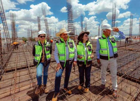 Supervisa Gobernador David Monreal avances en construcción de Casa Cuna Semillitas, en Guadalupe