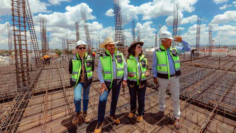 Supervisa Gobernador David Monreal avances en construcción de Casa Cuna Semillitas, en Guadalupe