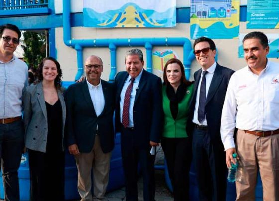 Inaugura Gobernador David Monreal Programa Escuelas con Agua