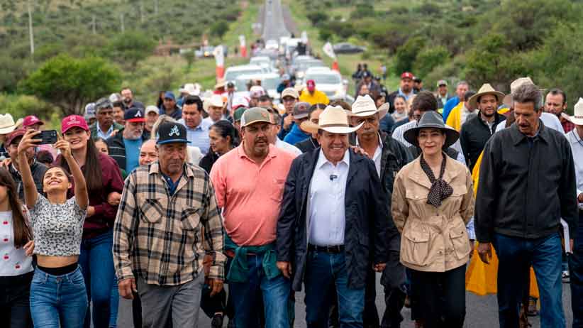 Invierte Gobierno de David Monreal más de 3 mmdp en rescate carretero