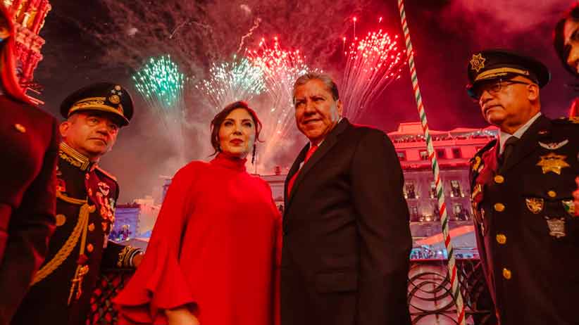 “¡Viva la Independencia! ¡Viva la unidad del pueblo! ¡Viva Zacatecas! ¡Viva México!”, grita el Gobernador David Monreal