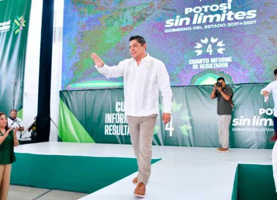 Más apoyo sin límites reafirma Ricardo Gallardo en el Informe desde Tamazunchale