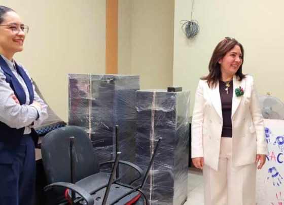 Supervisan Presidenta Honorífica de SEDIF y Secretaria de Obras Públicas rehabilitación de Casa Hogar para Jóvenes