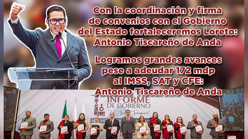Hemos cumplido con múltiples compromisos en todos los rubros, porque lo importante es la gente: Manuel Acosta Galván