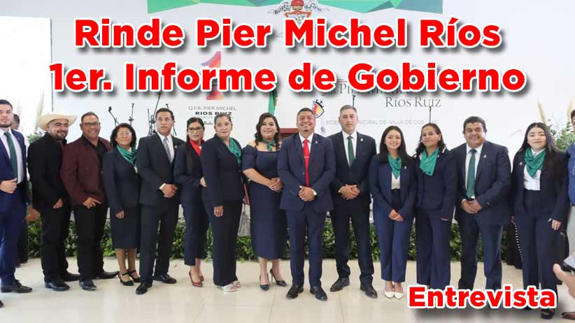 Entrega Fredy González 1er. Informe de Gobierno
