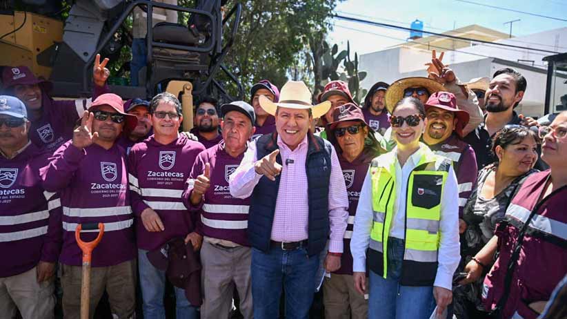 Con inversión de 5.3 mdp, Gobernador David Monreal mejora infraestructura carretera en Morelos