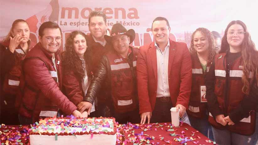 Celebra Morena Zacatecas el primer año de gobierno de la Presidenta Claudia Sheinbaum