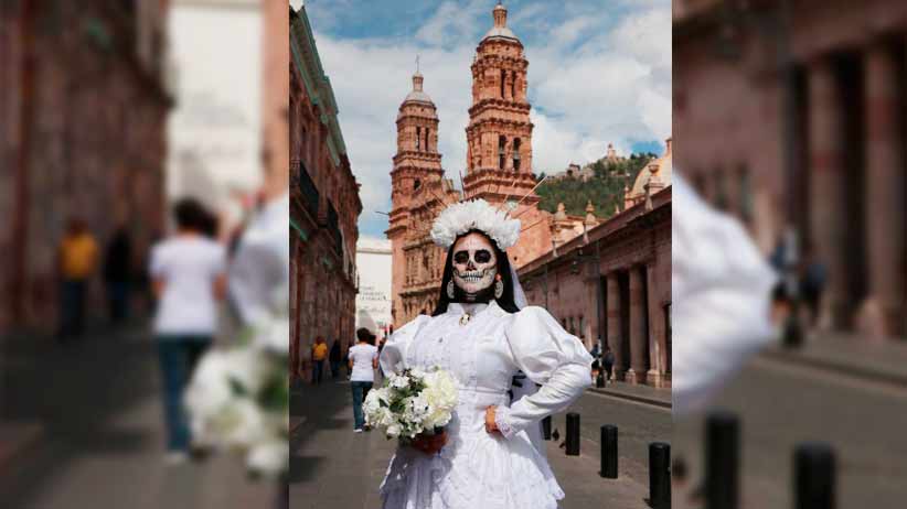 Inundan fiesta y tradición al Teatro Fernando Calderón con grabación de promocional del Festival de Día de Muertos 2025
