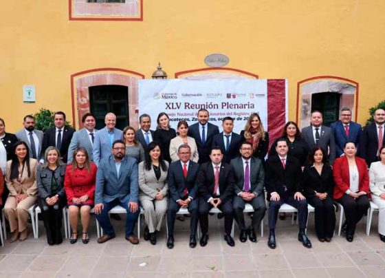 Inaugura Gobierno de Zacatecas XLV Reunión Plenaria del Consejo Nacional de Funcionarios del Registro Civil