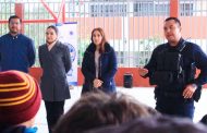 Fortalece Policía Municipal de Zacatecas programa Escuela Segura en la Primaria Héroes Patrios