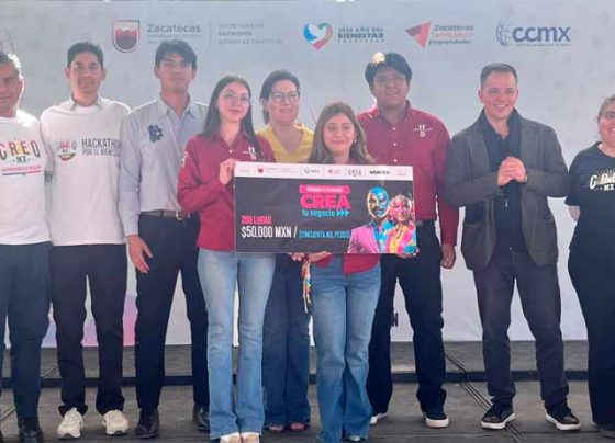 Con entrega de capital semilla por 175 mil pesos, clausura Gobierno de Zacatecas actividades de CREO MX