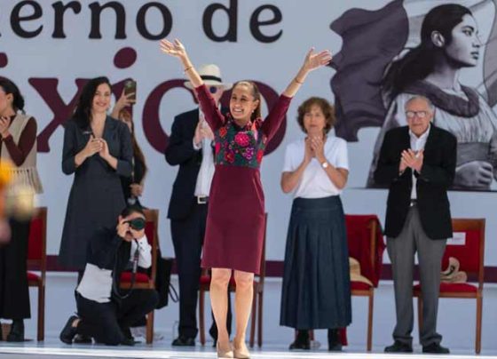 “Estoy segura que vamos por el camino correcto”: Presidenta Claudia Sheinbaum