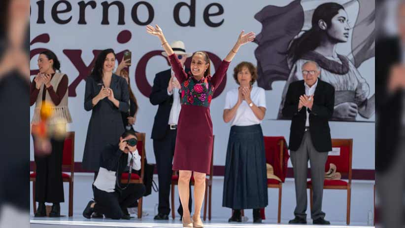 “Estoy segura que vamos por el camino correcto”: Presidenta Claudia Sheinbaum