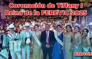 Coronación de Tiffany I Reina de la FEREVIC 2025