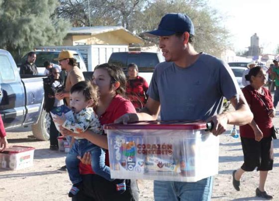 Canaliza Gobernador David Monreal Ávila apoyos alimentarios de Corazón Contento a 200 familias de Mazapil