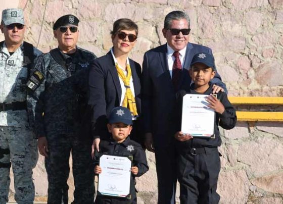 Refrenda Gobernador David Monreal Ávila compromiso con Municipios para reforzar el número de elementos en sus Policías