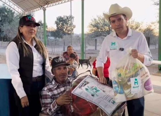 Da arranque Mario Macías al programa “Cobijando Mazapil” y inaugura la nueva pila de abastecimiento de agua en Nuevo Tampico