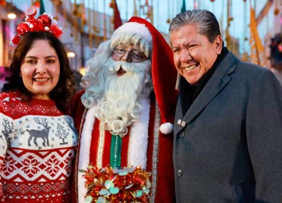 Inunda la magia de la Navidad el Centro Histórico con Festival de Luces Zacatecas 2025