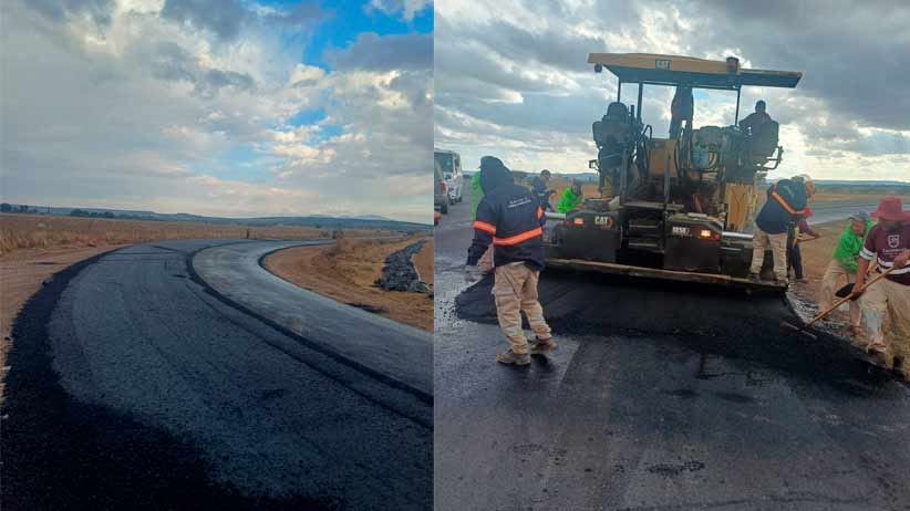 Avanza programa Rescate Carretero con rehabilitación de tramo El Fraile – Los Reyes, en Villa Hidalgo