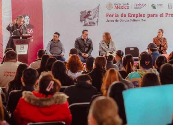 Encabeza Gobernador David Monreal primera Feria del Empleo para el Progreso 2026 en Jerez