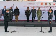 Encabeza Gobernador David Monreal toma de protesta del nuevo Coordinador de la Guardia Nacional en Fresnillo