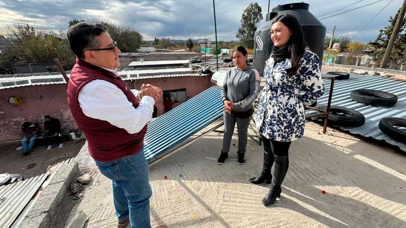 Realiza Gobierno de Zacatecas entrega e instalación gratuita de calentadores solares a grupos vulnerables