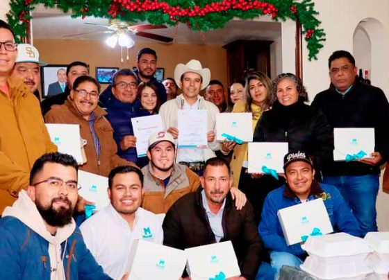 Sostiene Mario Macías reunión de coordinación con integrantes del gabinete municipal