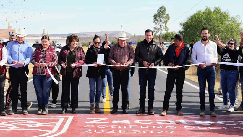 Inaugura Gobernador David Monreal Ávila obras del Programa de Rescate Carretero en Loreto, Zacatecas