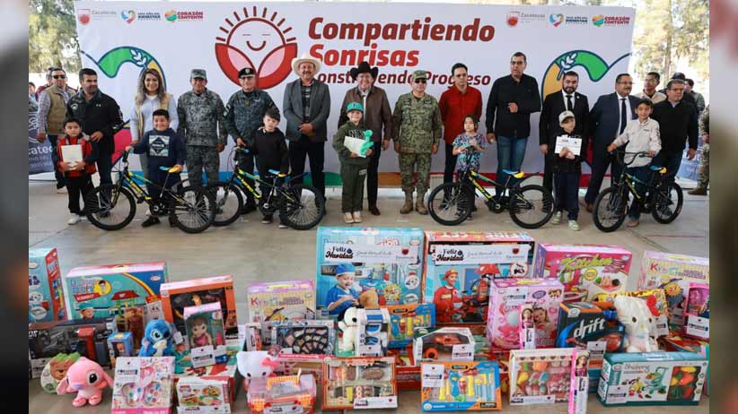 Impulsa Gobernador David Monreal programa Compartiendo Sonrisas, Construyendo Progreso, para fortalecer bienestar de la niñez