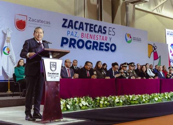  Zacatecas avanza con paz, bienestar y progreso: Gobernador David Monreal Ávila