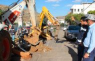 Trabaja JIAPAZ en reemplazamiento de tubería antigua en Avenida Quebradilla