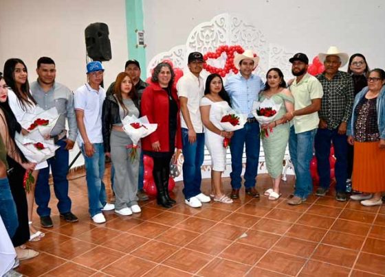 Celebran en Mazapil  ceremonia de matrimonios colectivos