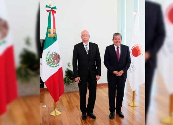 Para fortalecer la colaboración en sectores estratégicos, el Gobernador David Monreal recibe a Embajador de Alemania en México, Clemens von Goetze