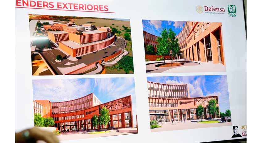 Supervisa Gobernador David Monreal avances en la construcción del Hospital General Regional IMSS-Guadalupe