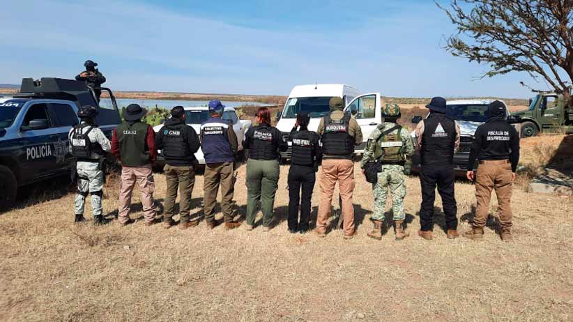 Exploran autoridades estatales predios de Miguel Auza en busca de personas desaparecidas