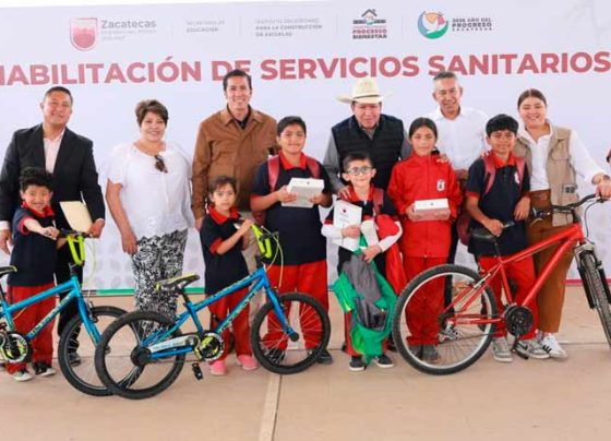 Con inversión de 1.7 mdp, Gobernador David Monreal rehabilita escuela primaria en Loreto