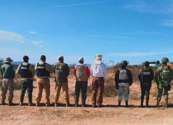 Realizan autoridades estatales búsqueda forense generalizada; exploran al interior de tiros