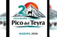 Invita Ayuntamiento de Mazapil a la segunda excursión al Pico del Teyra 2026